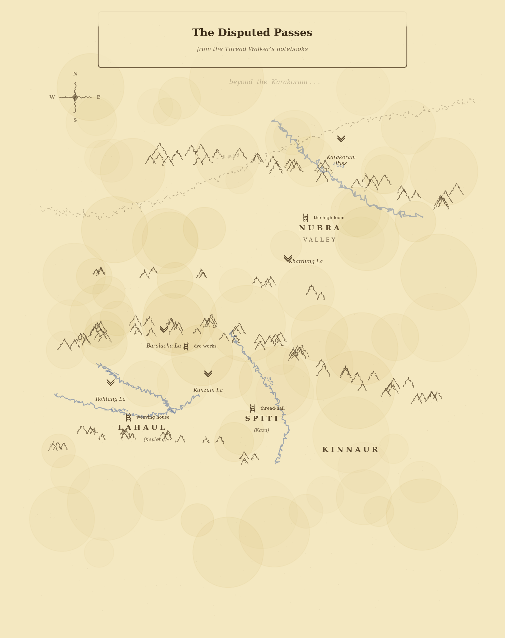 Figure 1: The Disputed Passes — from the Thread Walker&rsquo;s notebooks
